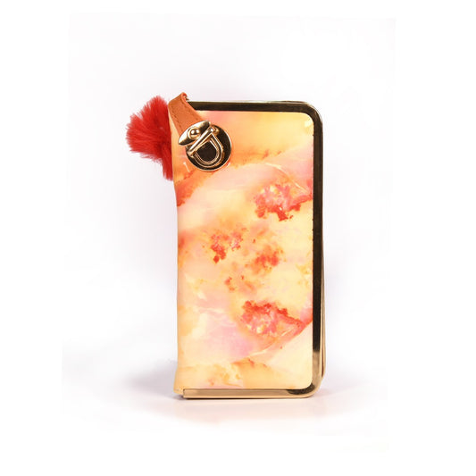 Vivana Chic Mini Handbag with Patent Print Detail