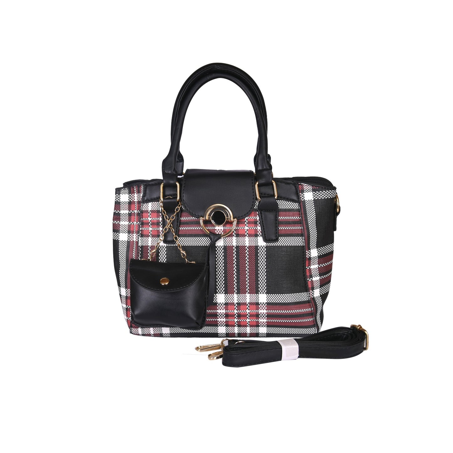 VIVANA Elegant Handbag with Self Print Texture