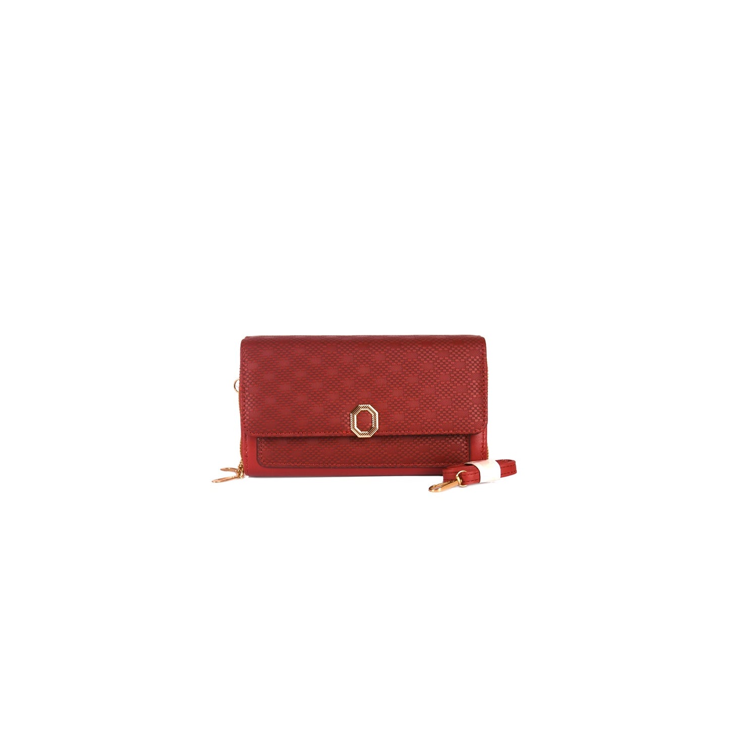 Vivana Elegant Faux Leather Wallet with Gold Accent