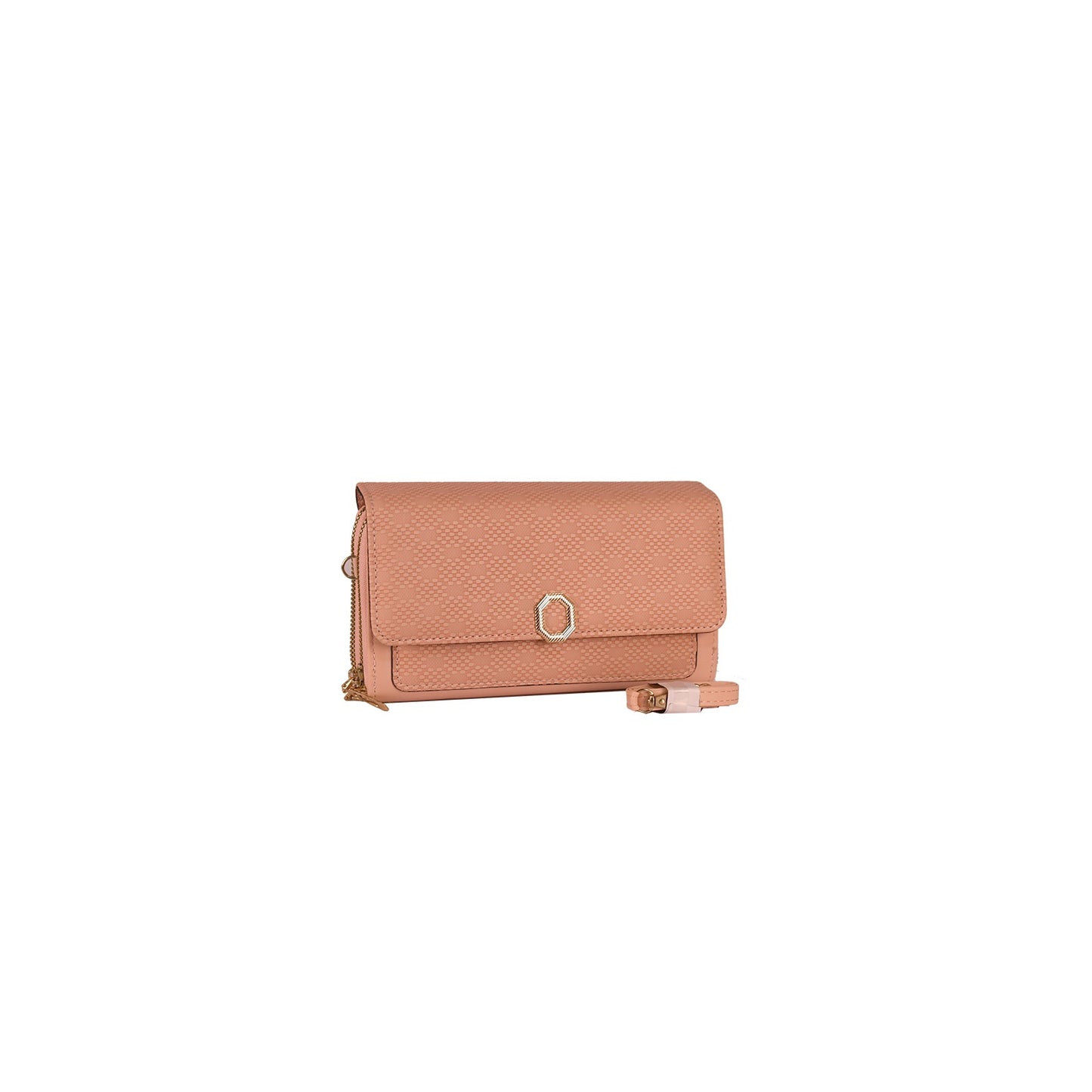 Vivana Elegant Faux Leather Wallet with Gold Accent