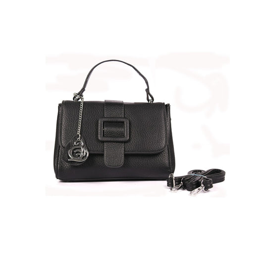 Vivana Classic Grained Crossbody Bag