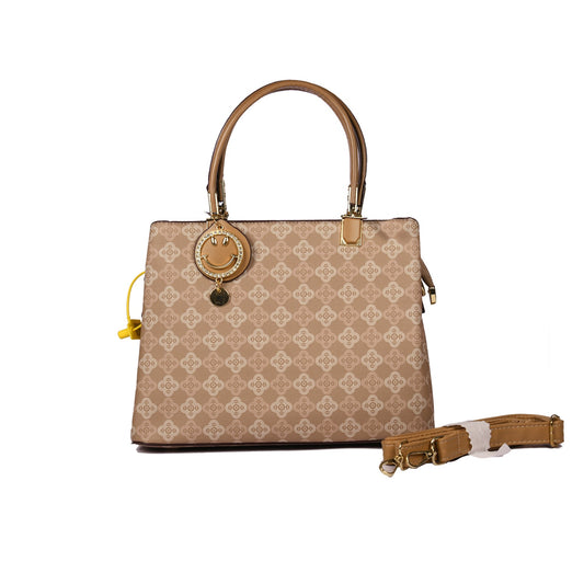 VIVANA Elegant Handbag with Self Print Texture
