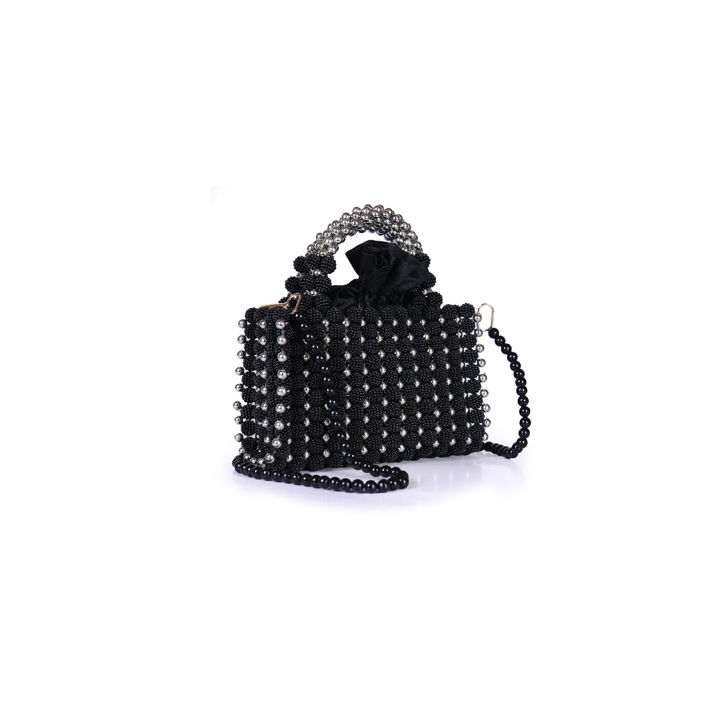 Vivana Luxe Beaded Box Clutch