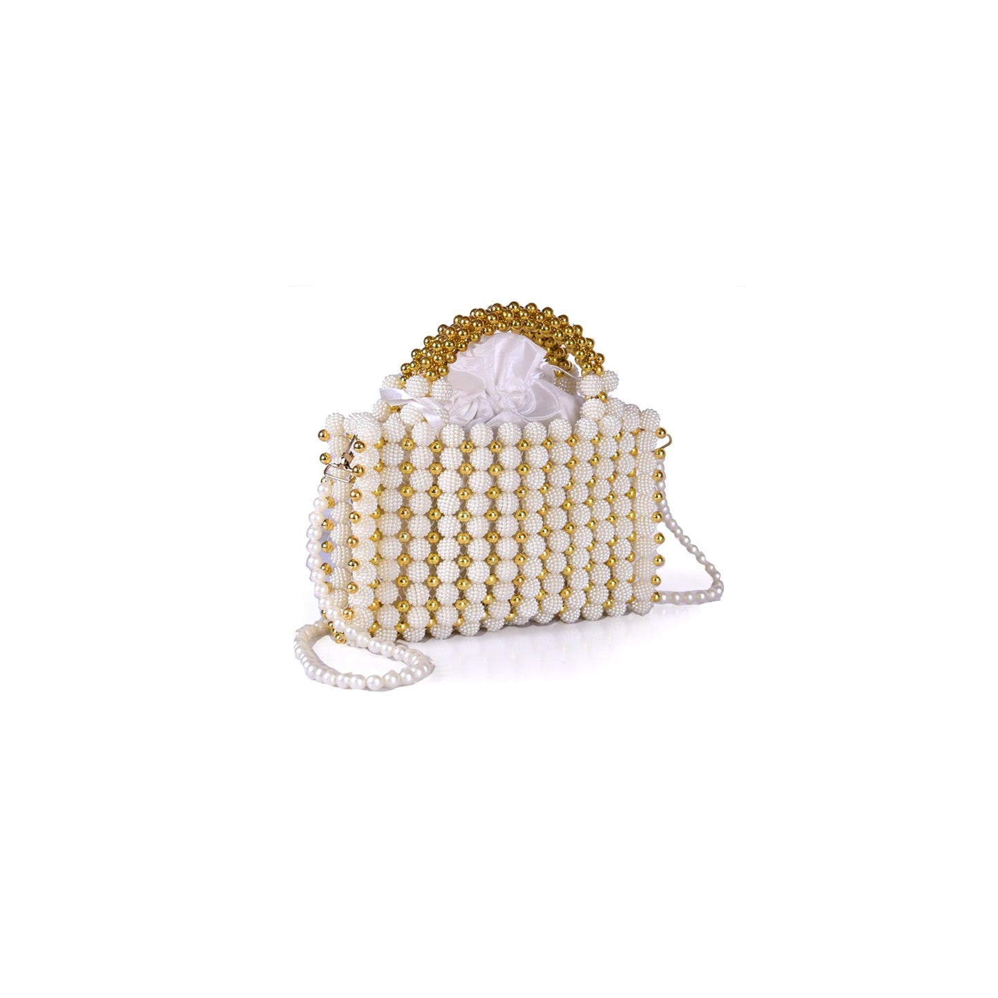 Vivana Luxe Beaded Box Clutch