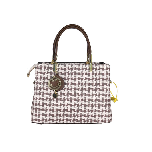 VIVANA Elegant Handbag with Self Print Texture