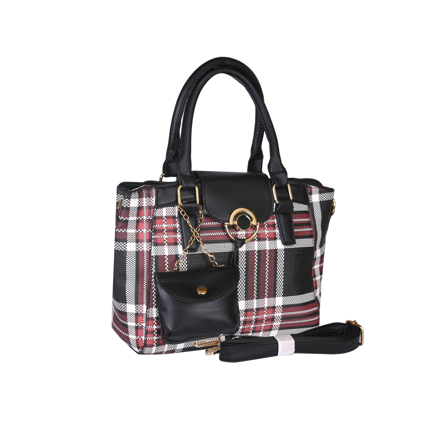 VIVANA Elegant Handbag with Self Print Texture