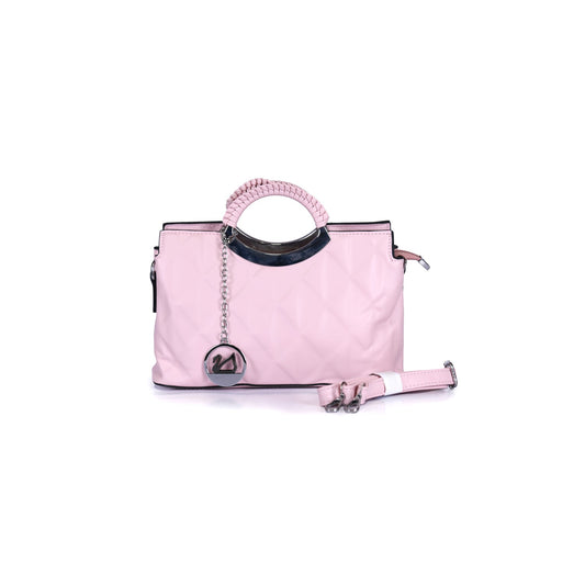VIVANA Sleek Chevron-Patterned Handbag