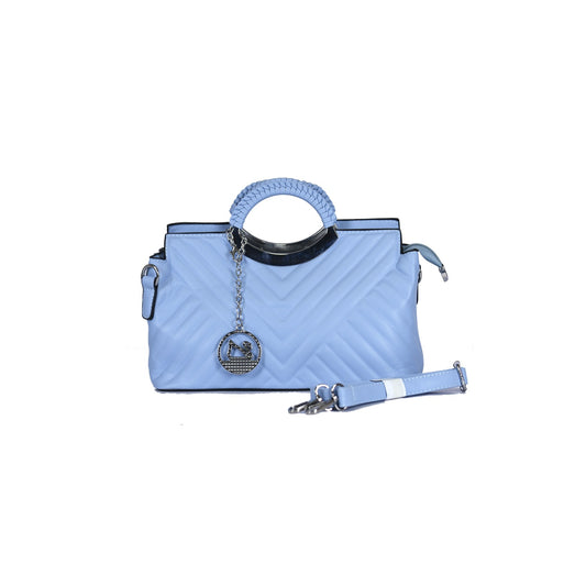 VIVANA Sleek Chevron-Patterned Handbag