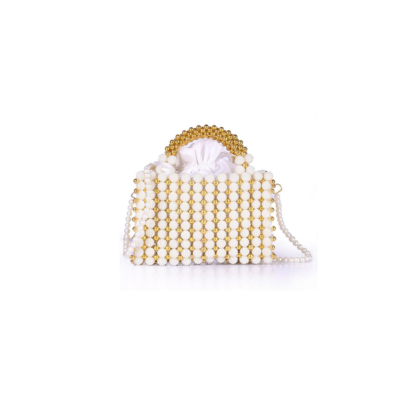 Vivana Luxe Beaded Box Clutch